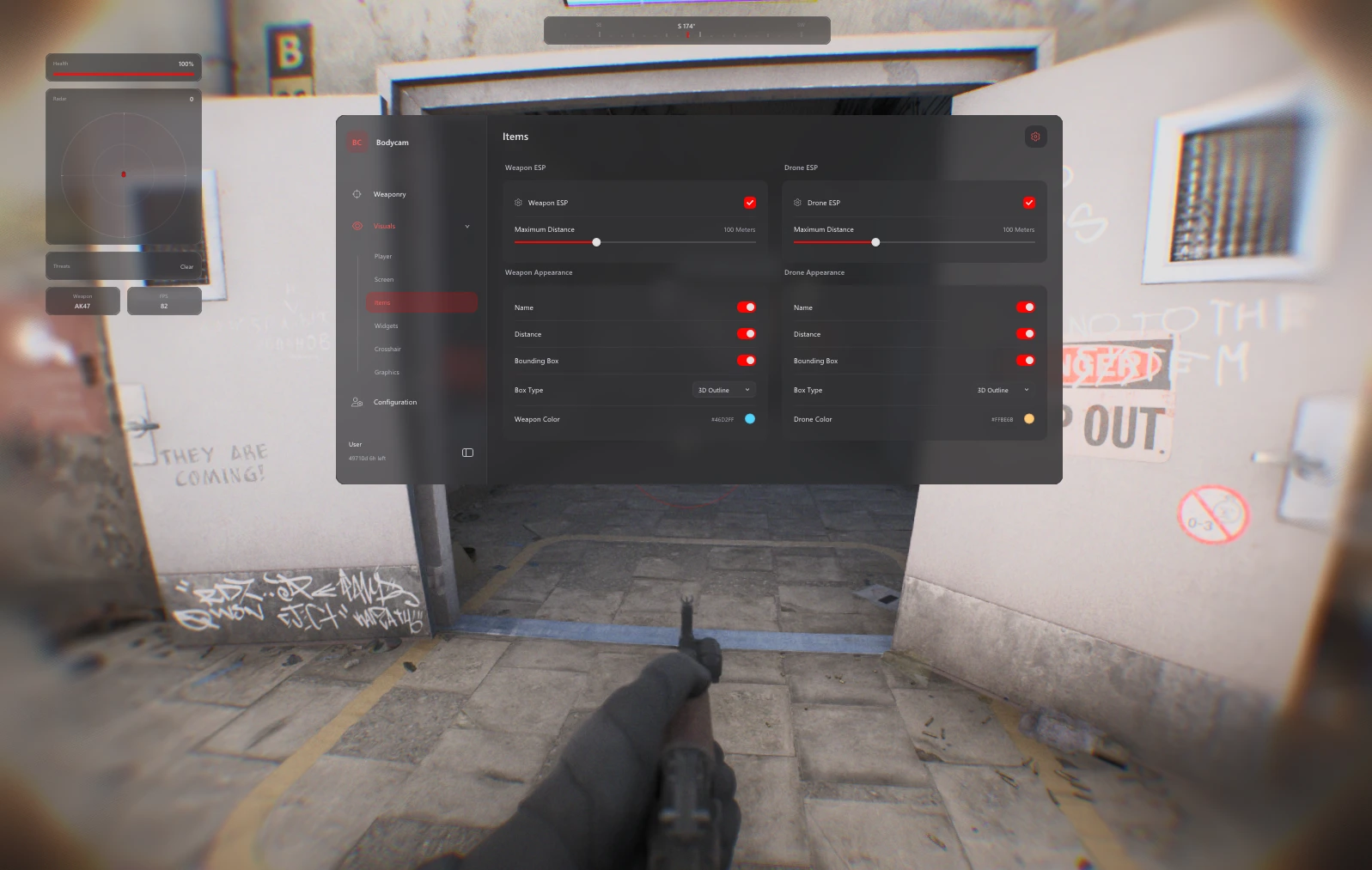 Vendex Bodycam aim smoothing