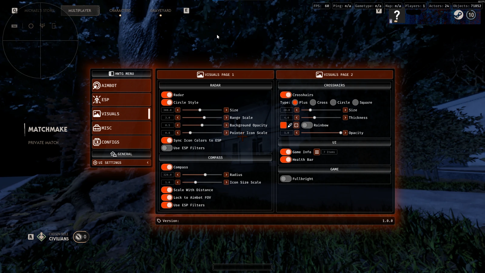 Vendex Halloween The Game visuals