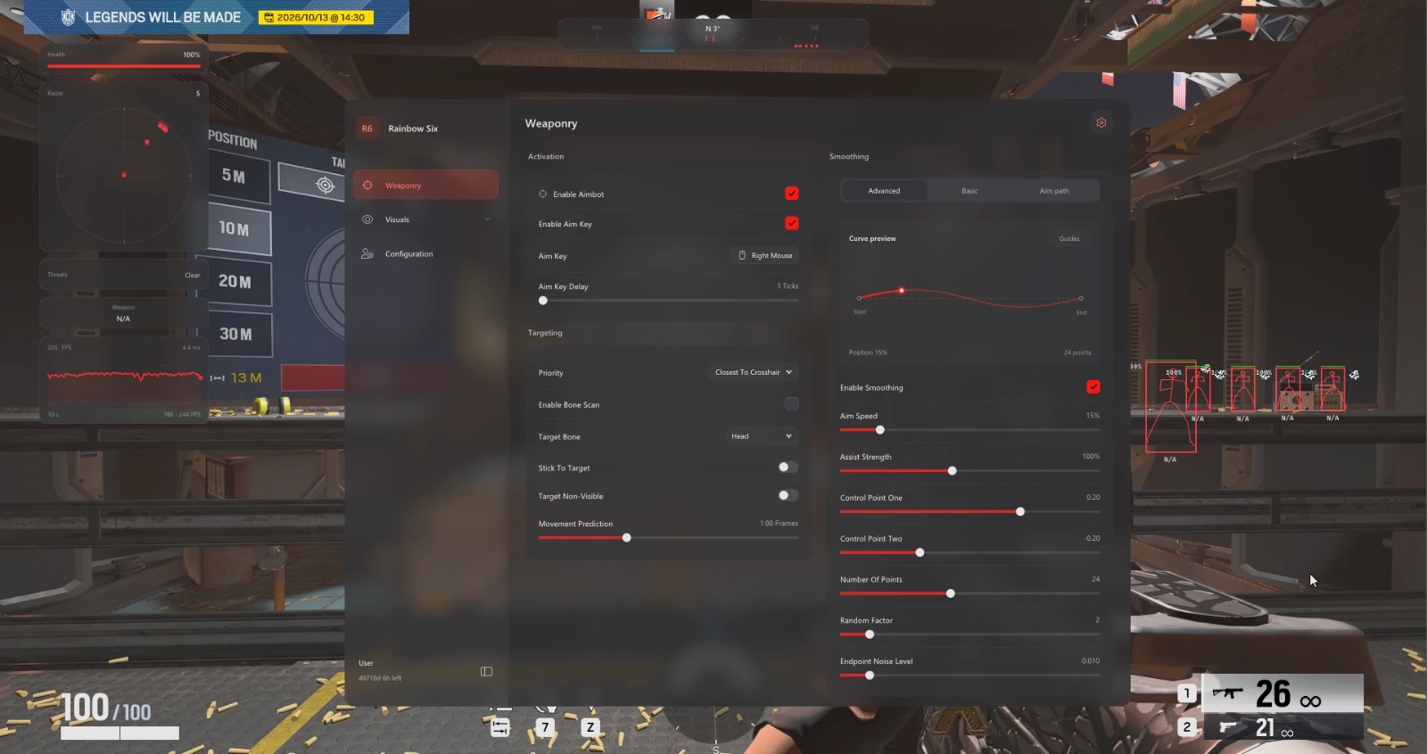 Vendex Rainbow Six Siege aimbot