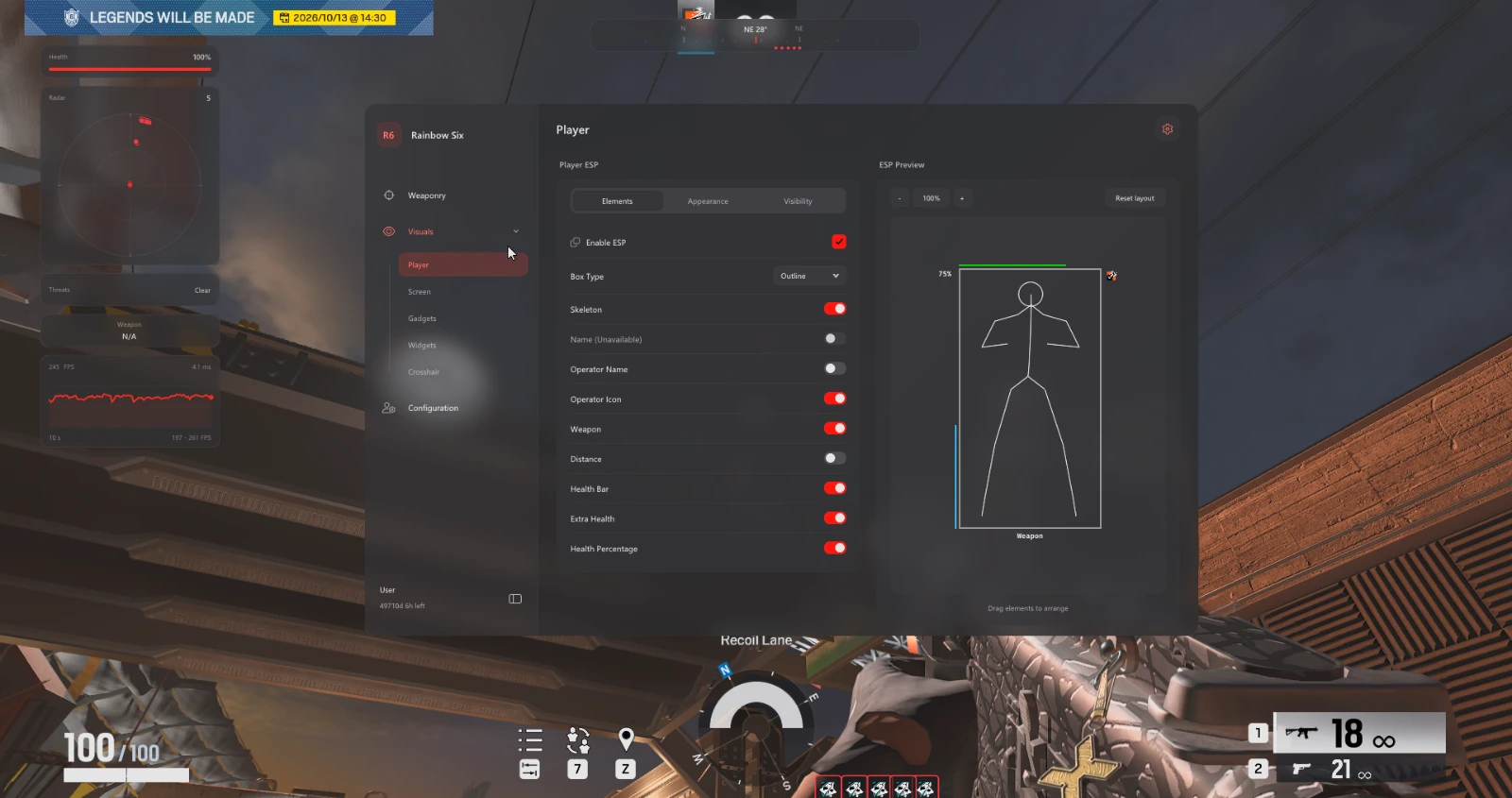 Vendex Rainbow Six Siege aim smoothing
